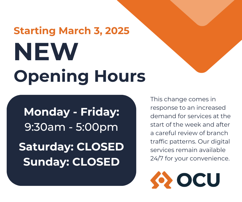 Read more on New Operating Hours for OCU